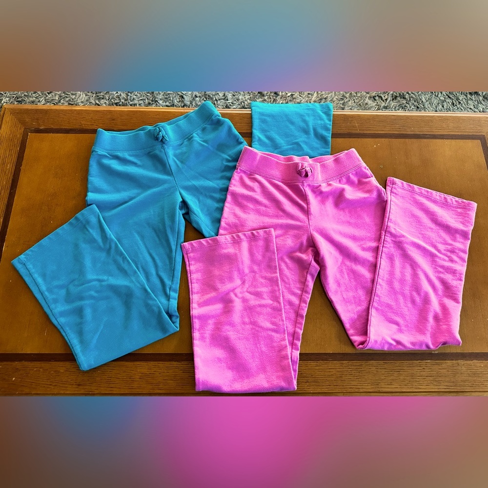 Two pair of girl’s long lounge pants